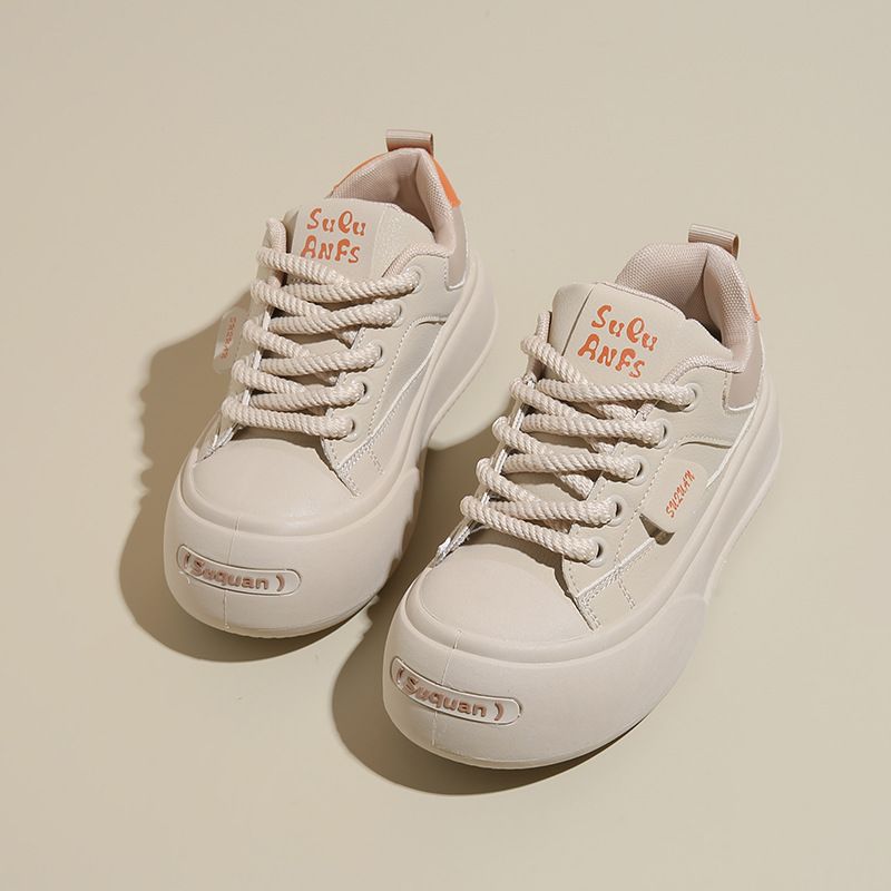 Scarpette bianche per bambini, ragazze, studenti, tempo libero, sport, scarpe da tavola versatili, tiro da strada_voghion.com