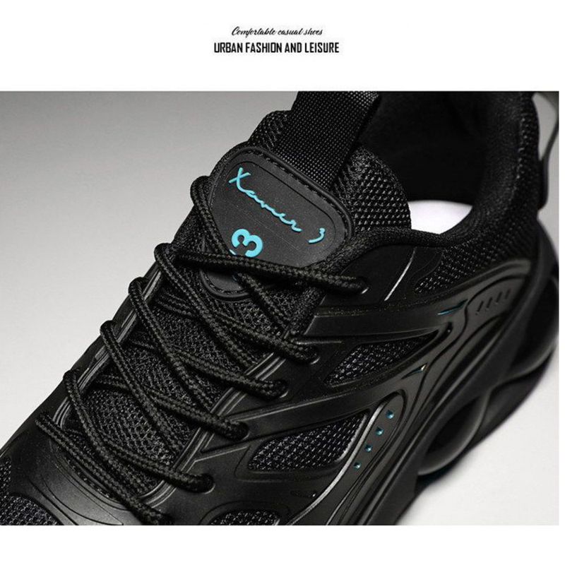 Modieuze Koreaanse vrijetijdsschoenen 2024 Lente Nieuwe Sport Luchtkussen Comfortabele en ademende hardloopschoenen voor heren_voghion.com