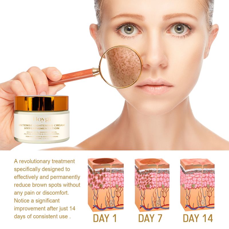 Hoygi Intense Lightening Cream For Face Body & Sensitive Areas Hydrating Firming Radiance Skin Care Moisturizing Cream_voghion.com