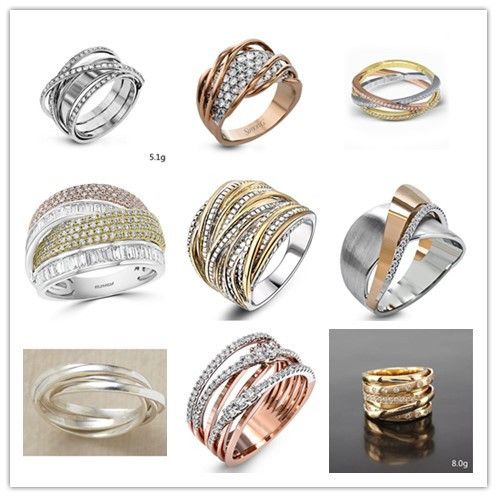 Moda Femminile Minoranza Instagram Alta Qualità Sensazione Anello Indice_voghion.com