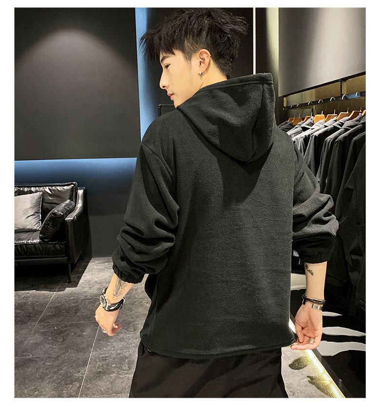 Fleece-Hoodie für Herren – Gemütliches und stylisches Pullover-Sweatshirt für Herbst und Winter, lockere Passform, doppelseitiges Sherpa-Futter, mehrere Farben und Größen (M-5XL)_voghion.com