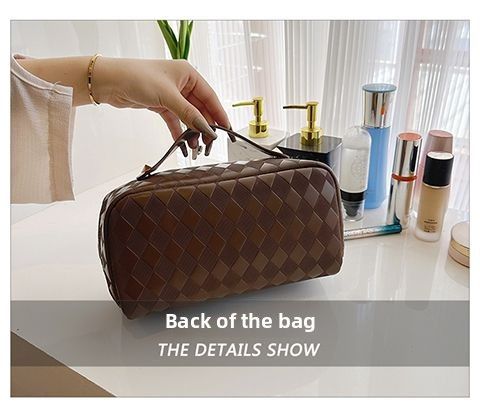 Tragbare Reise-Kosmetiktasche für Damen mit großer Kapazität, High-End-Sense-Internet-Promi, neue Aufbewahrungstasche für Reisekosmetik_voghion.com