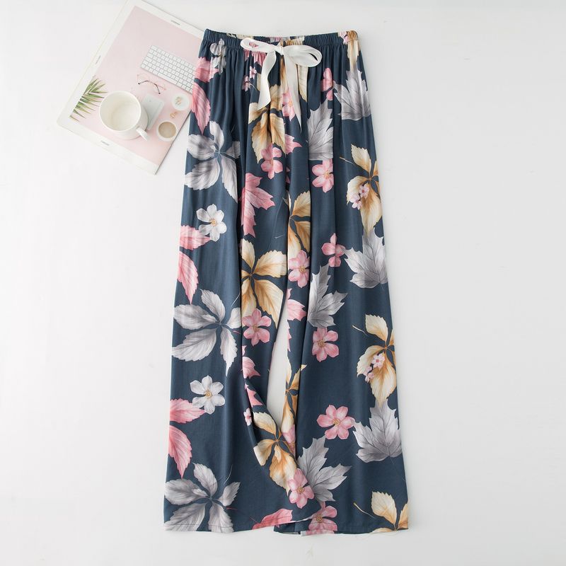 Women's Sleepwears Large size pants thin pregnant women can wear shorts on the beach_voghion.com