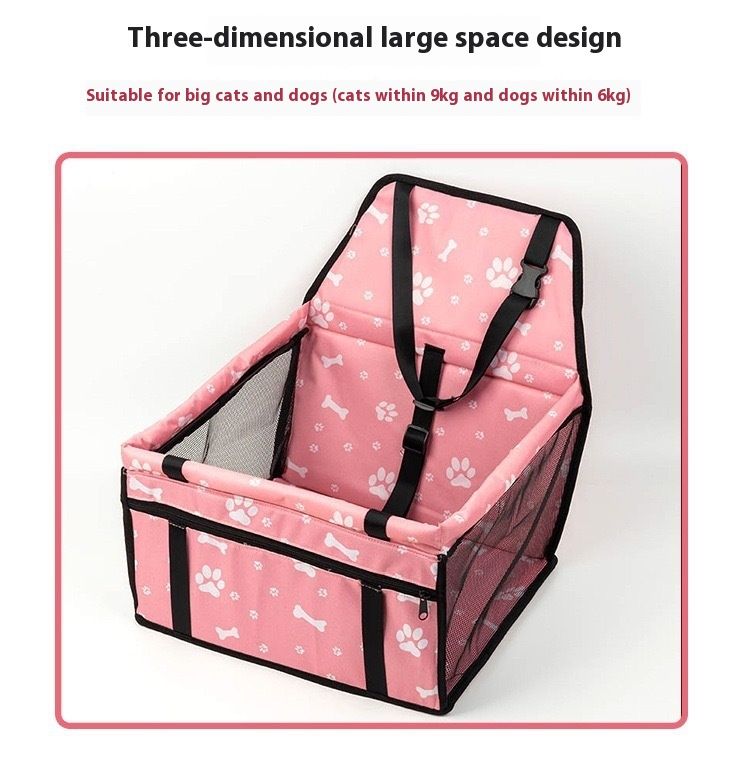 Sac de sécurité pour voiture, sac de sécurité pour chien et chat, sac de voiture spécial anti-salissure de grande capacité pour siège arrière_voghion.com