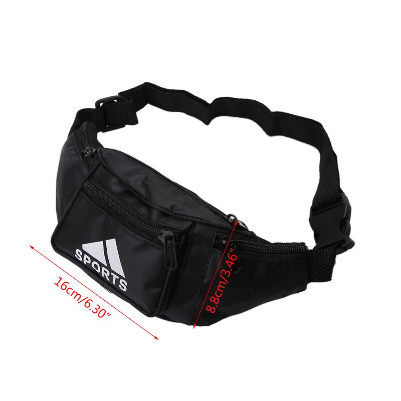 Wasserdichte Sport-Bum-Taillentasche, Geldbörse, Camping, Reisen, Herren-Geldgürtel_voghion.com