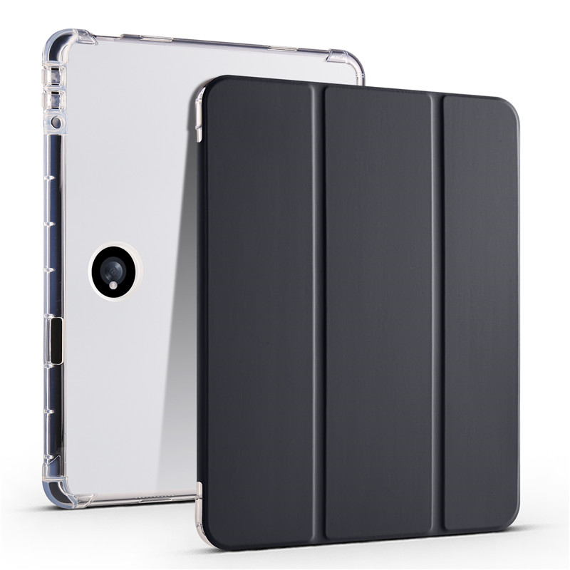 Tablet Coque For OPPO Pad 2 Case 11.61 inch PU Leather Tri Fold Caqa For One Plus Pad 11.61 Cover With Pencil Holder Shell + Pen_voghion.com