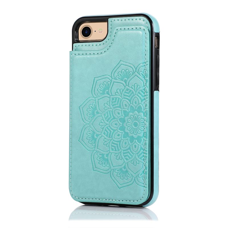 Étui en cuir gaufré pour iPhone 14, 13, 12, 11 Pro, XS, X Max, XR, 8, 7 Plus, SE 2020, 2022, coque antichoc de luxe_voghion.com