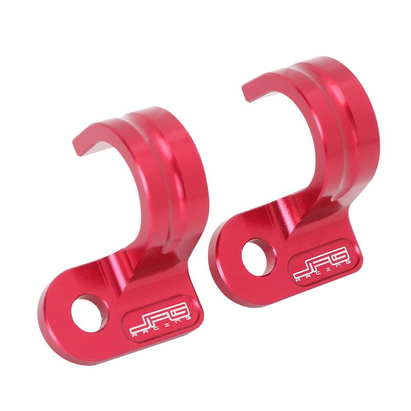 Motorrad CNC Vorne Hinten Brems e Schlauch Kabel Klemme Halter Für Honda XR250R XR400R XR600R XR650R XR250L XR 250 650 L 400_voghion.com