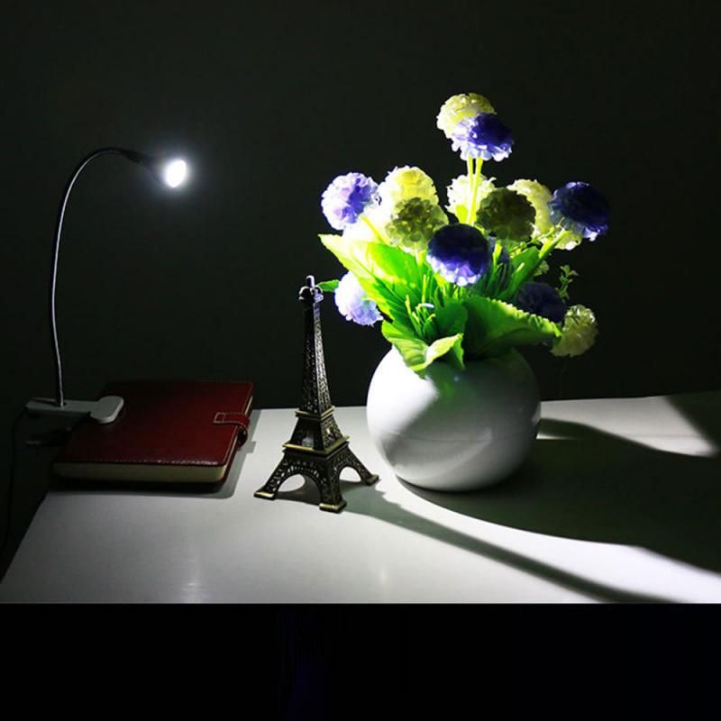 3W Nattlampa USB Skrivbordslampa Ögonskydd Glödlampa Läs Bok-lampor Klämma Bordslampor Sänglampor Inomhusbelysning_voghion.com