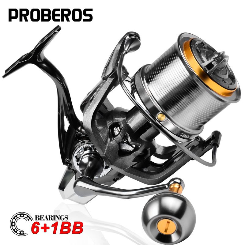 G Drag Sea Boat Lure Fishing Metal Stand Spinning Reel 4.8:1 Ultra Long Cast 6+1BB_voghion.com