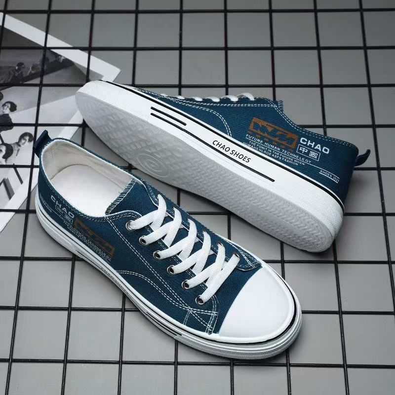 Neue Herren-Segeltuchschuhe 2025 Frühling Atmungsaktive Jugend College-Stil Einfache Casual Sneakers_voghion.com