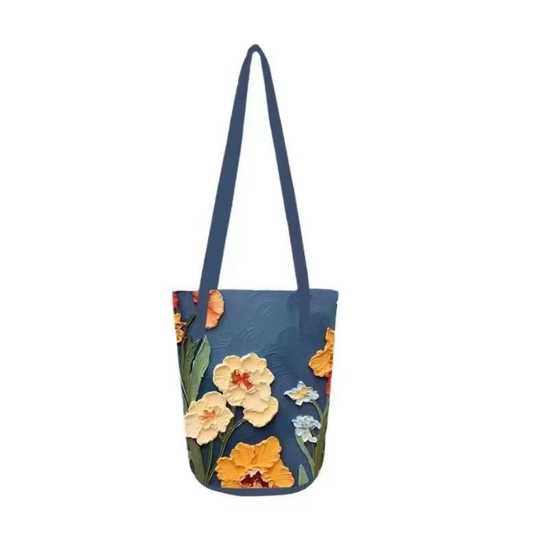 Tela di alta qualità per donna, nuovo secchiello di grande capacità, borsa a mano alla moda, tracolla e spalla casual e versatile_voghion.com