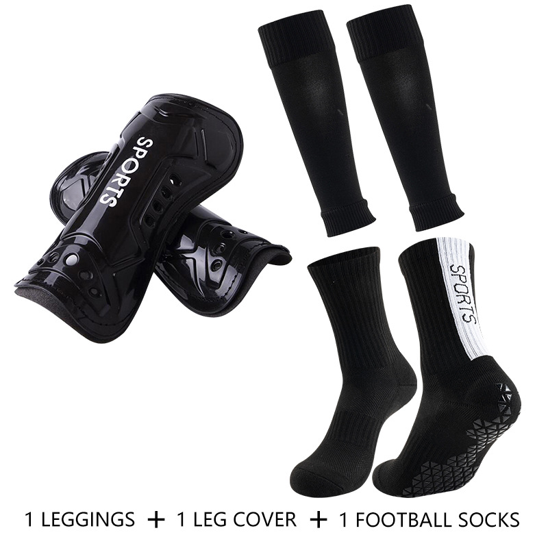 Calzini da calcio con suola in asciugamano ispessita per adulti, combinazione di calzini adesivi antiscivolo da uomo e da donna, scaldamuscoli_voghion.com