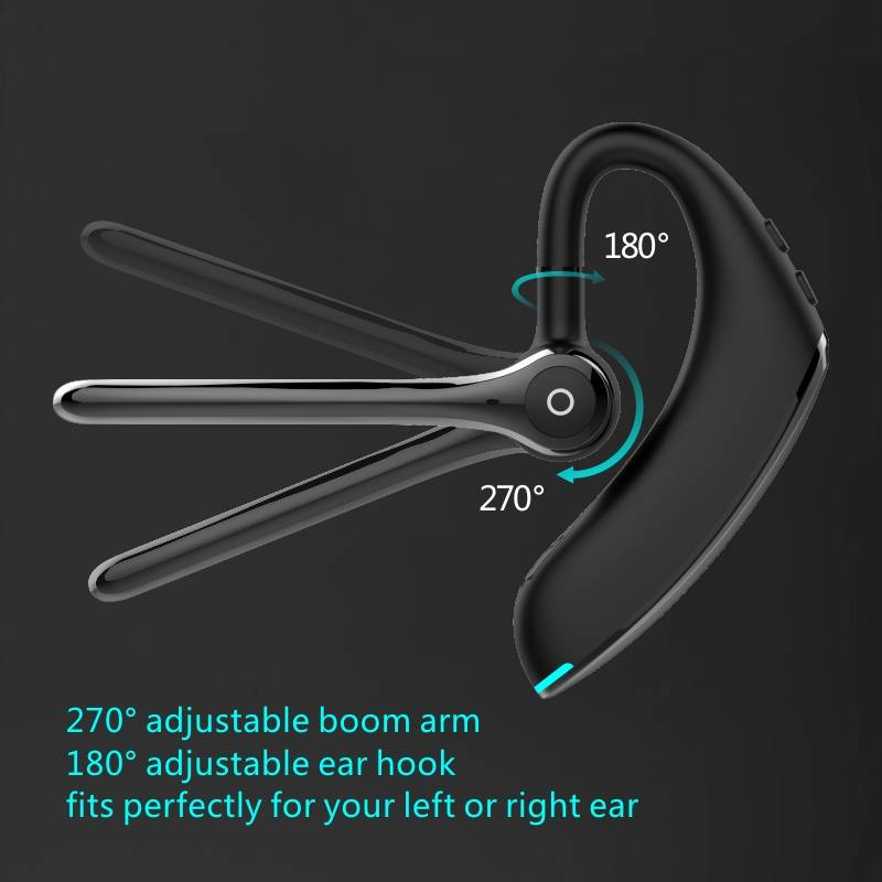F910 Business Ear Hanging Wireless Bluetooth-Kopfhörer mit hochauflösender Rauschunterdrückung und Doppelmikrofon für Anrufe_voghion.com