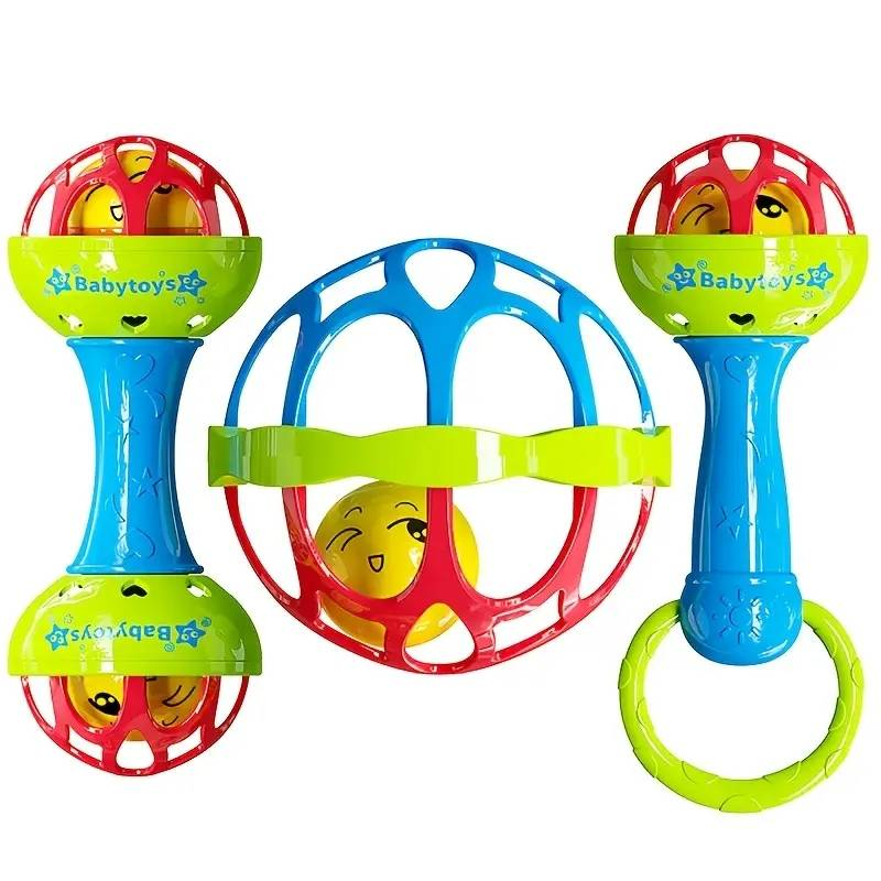 Educational Baby Rattle - Sensory Development Toy_voghion.com