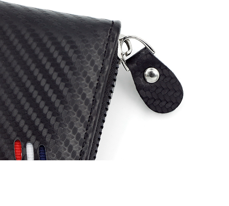 Tarjetero tipo billetera tipo acordeón para hombre, billetera multitarjeta de negocios larga, tarjetero vintage de moda_voghion.com