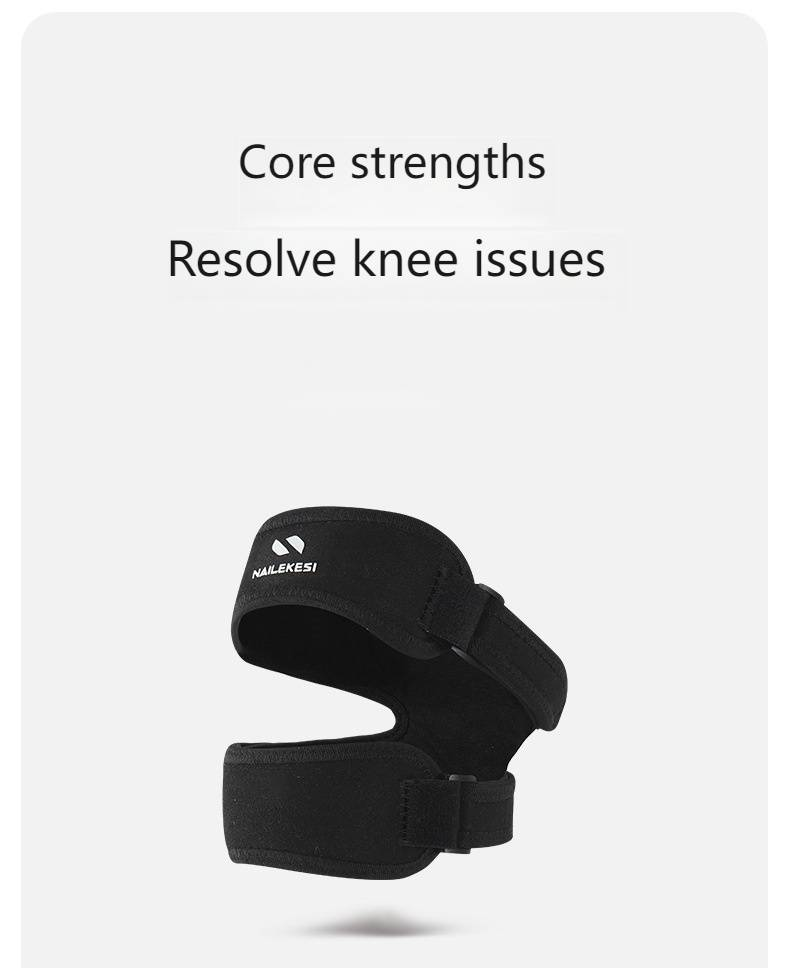 Professional Knee Support Brace For Running, Basketball & Sports – Breathable Compression Sleeve With Patella Stabilizer – Unisex Design_voghion.com