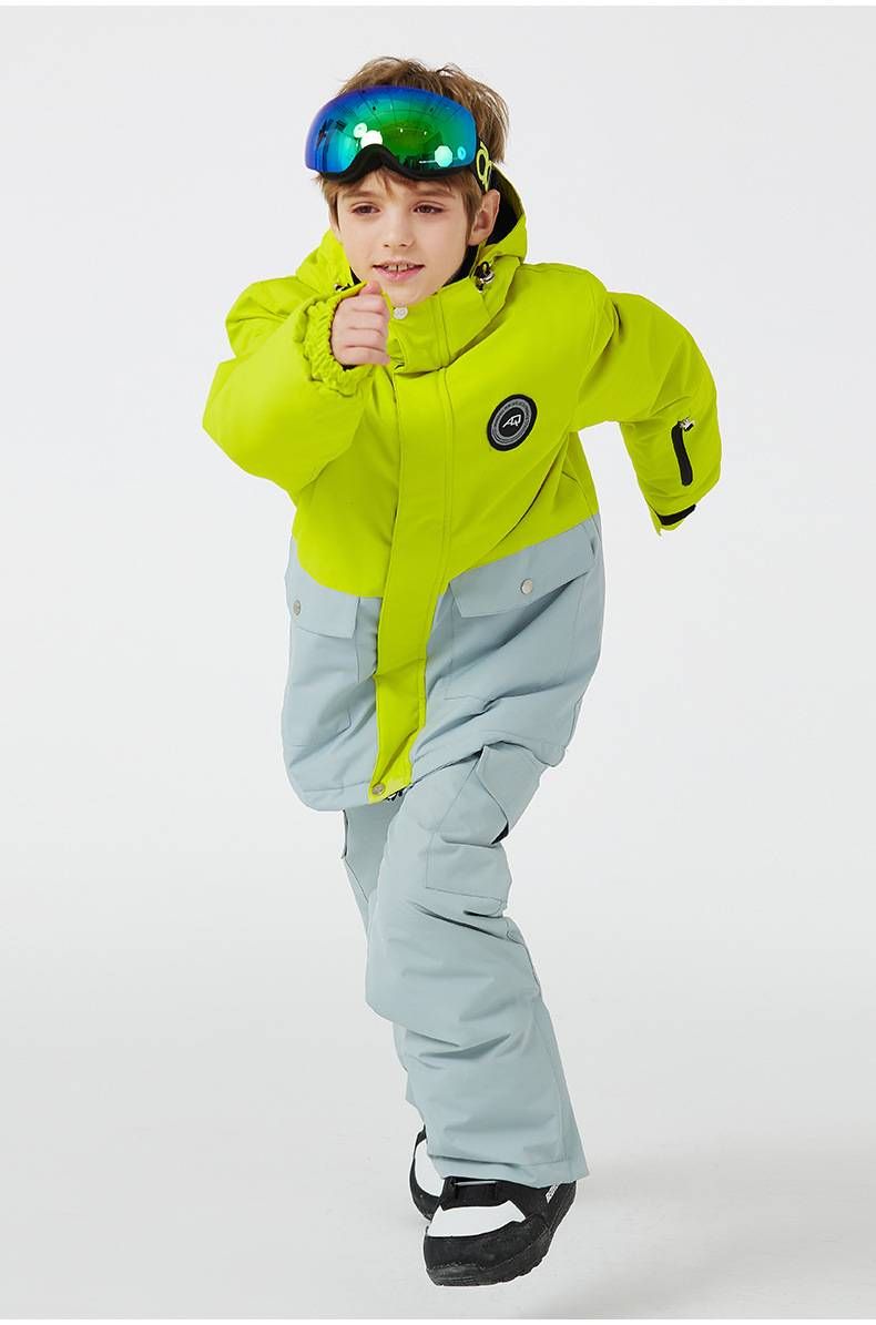 NOKO-New Children's Ski Suits, Boys' And Girls' Winter Outdoor Waterproof, Warm, And Thickened Ski Suits._voghion.com