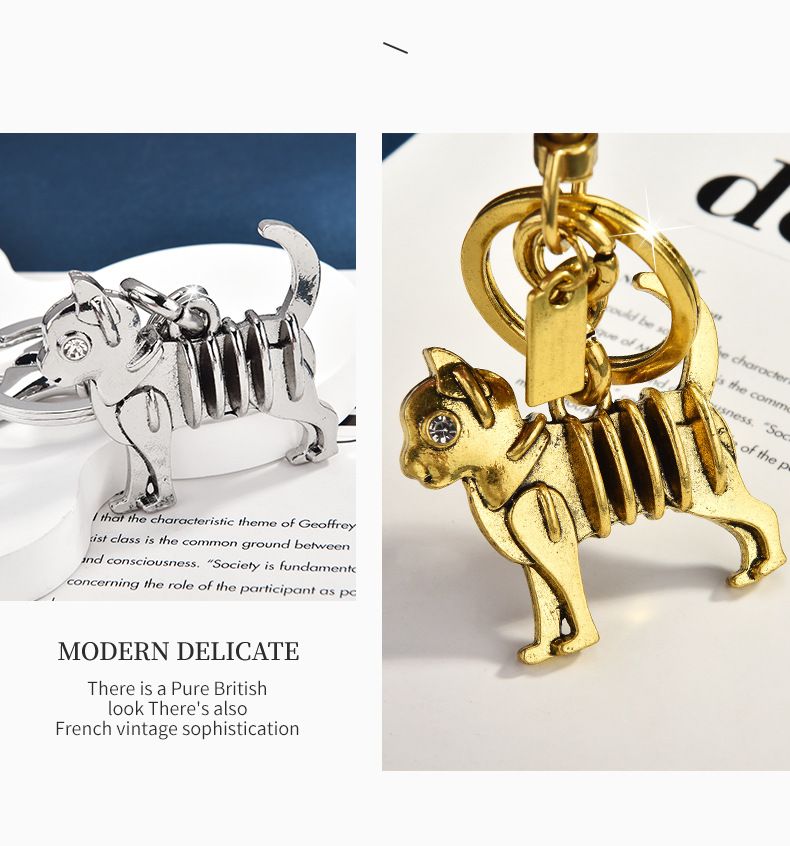 Serrated Dinosaur Creative Keychain Pendant Car Animal Ornament Bag_voghion.com