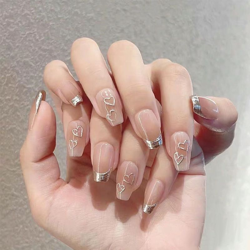 Hochwertige, handgefertigte Fototherapie für Internet-Prominente mit Nägeln, Set mit 10 abnehmbaren Nagelpflastern für Damen_voghion.com