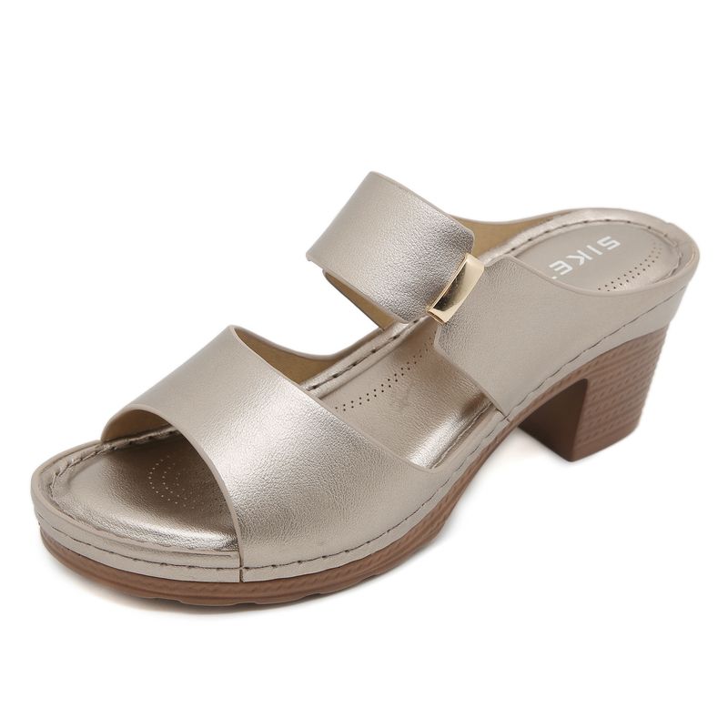 HX836-2 Nuova estate 2024 Sandali alti da spiaggia con tacco largo e moda dolce da donna_voghion.com