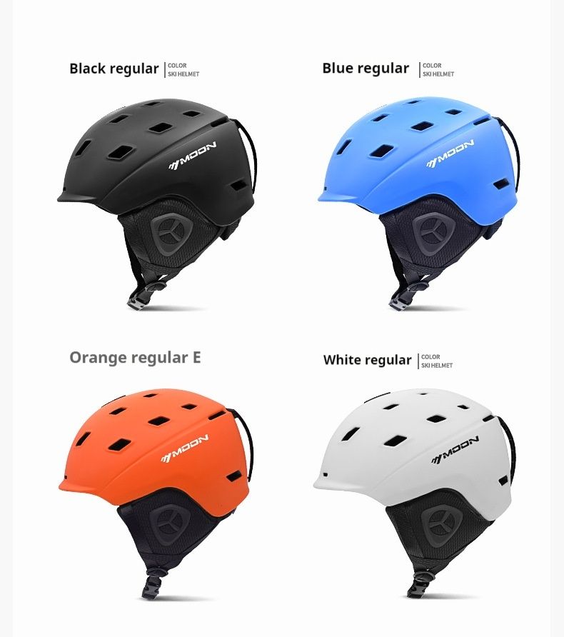 Integrated ski helmet, protective cap, outdoor skiing equipment, sports equipment
Professional snow helmet_voghion.com