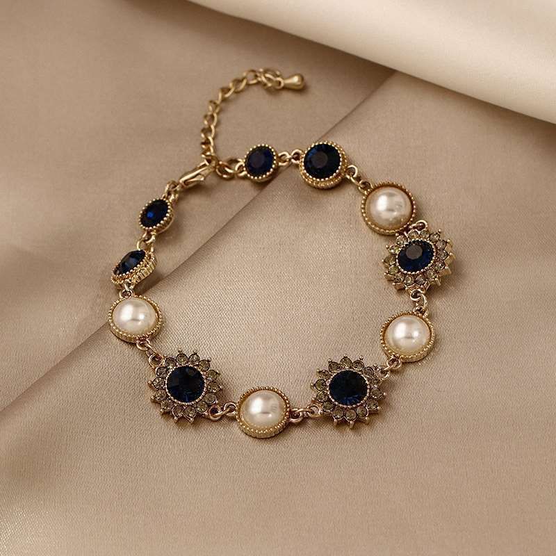 Fuwei Eingelegter funkelnder Diamant Zirkon Perle Leichtes Luxus-Nischendesign, Prominenter Vielseitiges Temperament, Bester Freund_voghion.com
