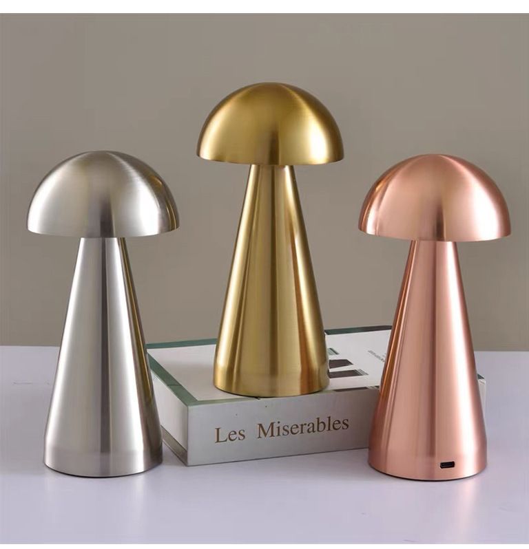 Dumbbell Rechargeable Creative Dining Hotel Bar Outdoor USB Night Light Decorative Table Lamp_voghion.com