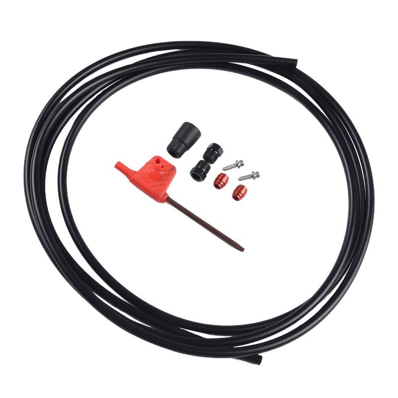 Premium Fahrrad E-Schlauch-Set 2 Meter Universals passend für SRAM-Systeme Professionelles hydraulisches Bremsleitungs-Kit für Fahrräder_voghion.com