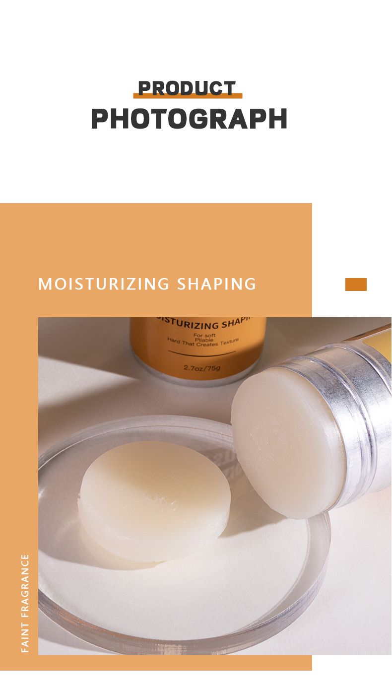 FLASH MOMENT Sorting Shattered Mud Solid Paste Styling Hair Wax Stick_voghion.com