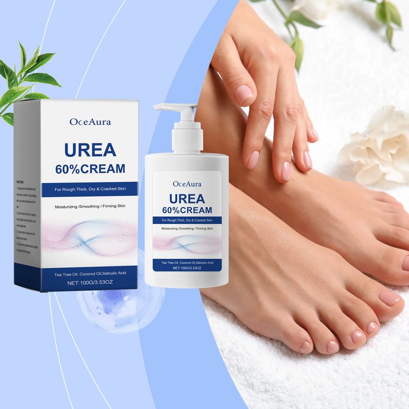 OCEAURA Urea Care Voetcrème, Huidverzorgingscrème Voedt, hydrateert en verzorgt de huid_voghion.com