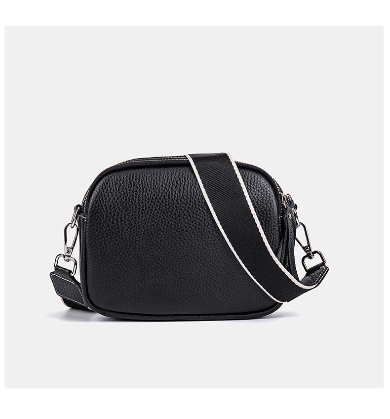 Borsa piccola in vera pelle da donna 2023 nuova borsa da donna con tracolla larga in pelle bovina alla moda con strato superiore versatile borsa a tracolla monospalla all'ingrosso ..._voghion.com
