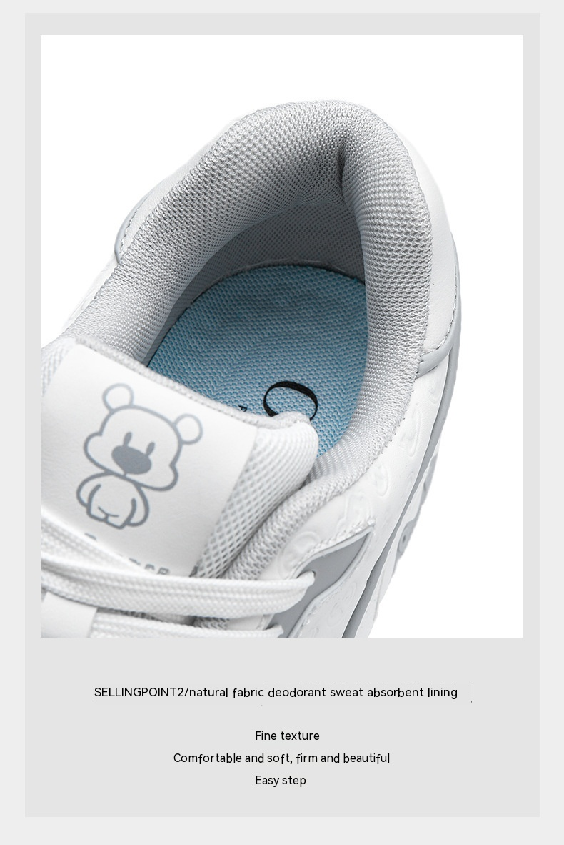 Scarpe da tavola alla moda nuova moda centinaia di scarpe autunno e inverno piccole scarpe bianche in pelle casual in scarpe da ginnastica per bambini grandi_voghion.com