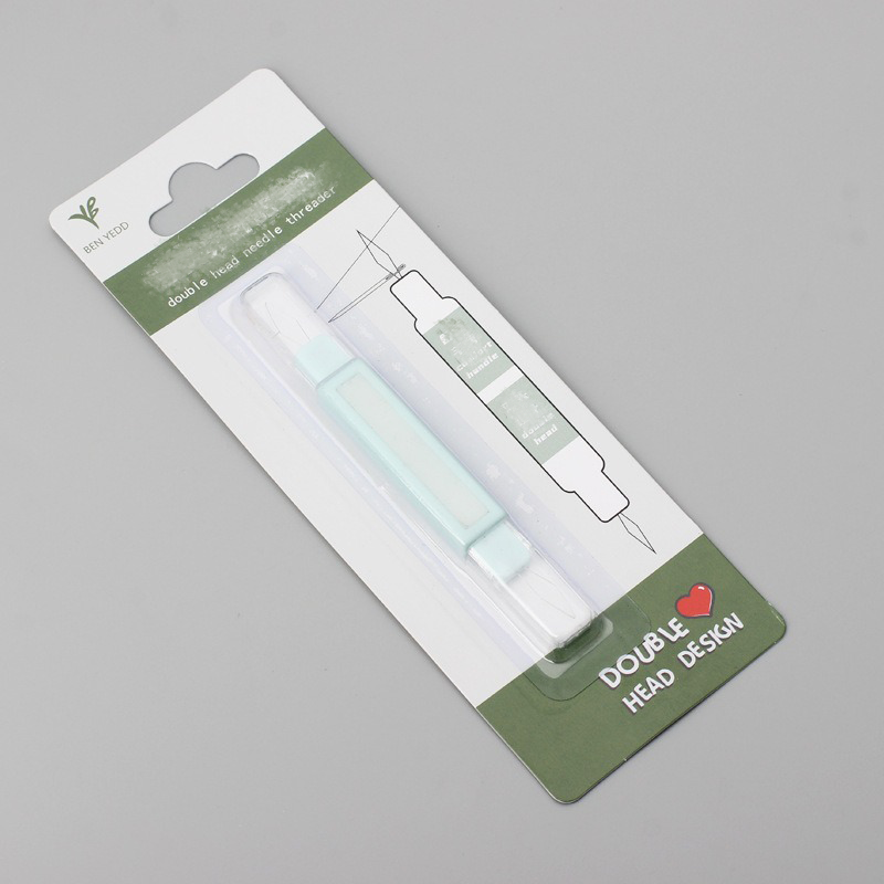 DIY Sewing Aid Threader Multifunctional Sewing Needle Threader with Double Head_voghion.com