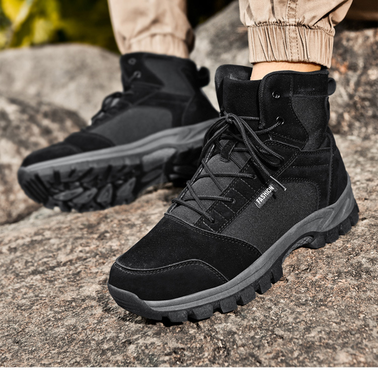 Nye taktiske treningsstøvler for leirkamp, utendørs jakt, ørkenklatringsstøvler_voghion.com