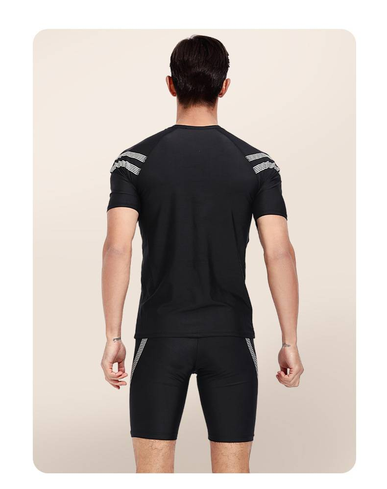 New Swimsuits, Men's Swimming Trunks, Men's Swimsuit Sets, Two-piece Training Swimming Trunks, Five-inch Swimming Trunks, Beach Trunks_voghion.com