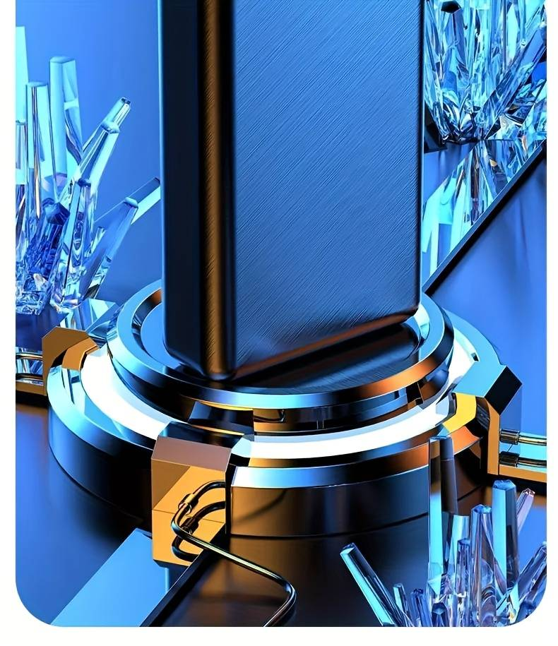 Banco de energía portátil de gran capacidad de 50 000 mAh con pantalla LED, interfaz tipo C, linterna y carga rápida de 22,5 W._voghion.com