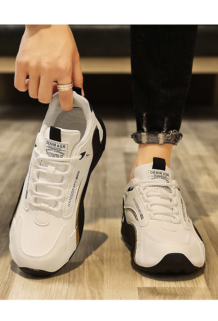 Nouvelles baskets basses colorées pour hommes, chaussures de course respirantes_voghion.com