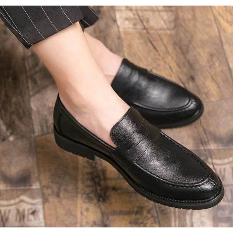 Mocassini in pelle 2025, stile britannico, traspiranti, casual, alla moda, stile coreano, slip-on, quattro stagioni_voghion.com