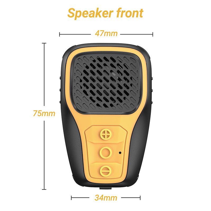 MZ-628 bærbar mini magnetisk sugekop trådløs Bluetooth-højttaler bærbar udendørs IPX67 vandtæt steosøjle_voghion.com