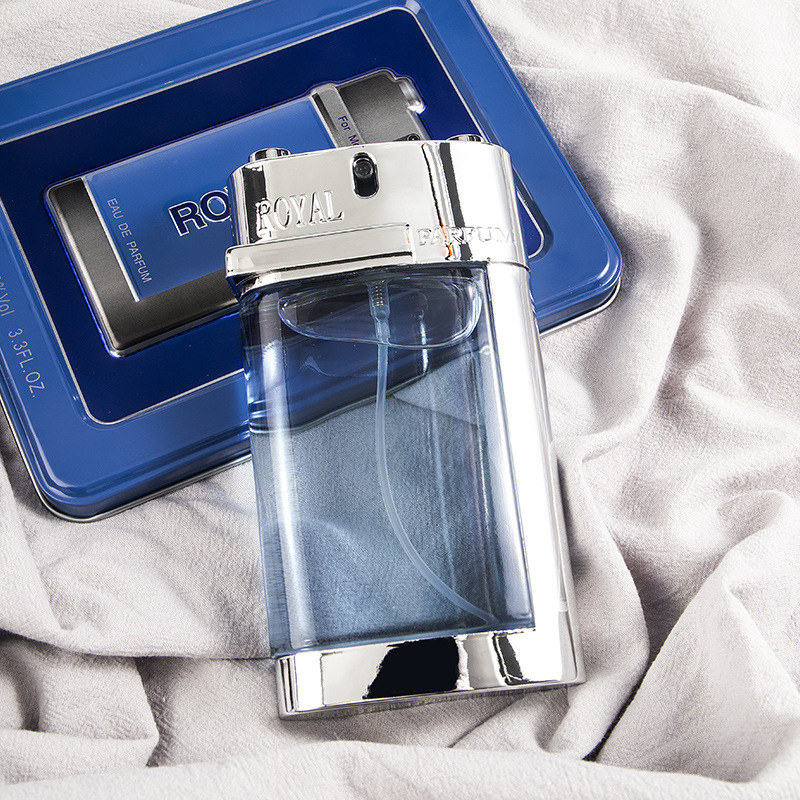 Xiaocheng Yixiang Royal Cologne Iron Box Men's Perfume Marine Gentleman Pheromone Long-lasting Light Fragrance 100ml_voghion.com