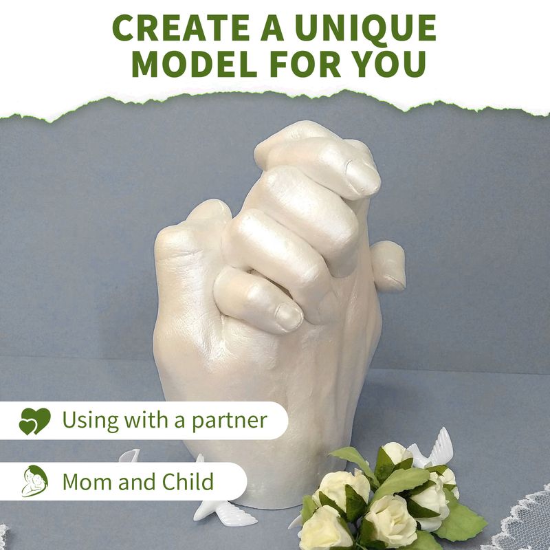 2024 párový prášek pro výrobu miminka materiál na valentýnský dárek 3D model ruky a nohy_voghion.com