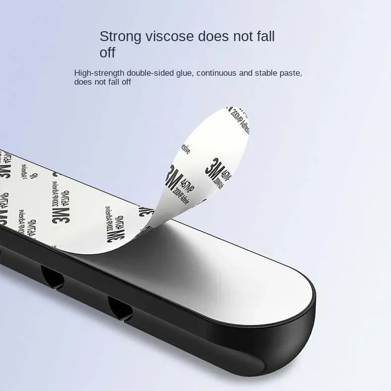 Self-Adhesive Cord Manager - Silicone Cable Organizer | No-Drill Installation | Home/Office Use | EU_voghion.com