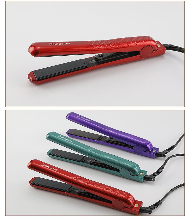 Piastra e arricciacapelli in ceramica - 30 impostazioni di temperatura, riscaldamento rapido, tensione universale (110-240 V) per tutti i tipi di capelli_voghion.com