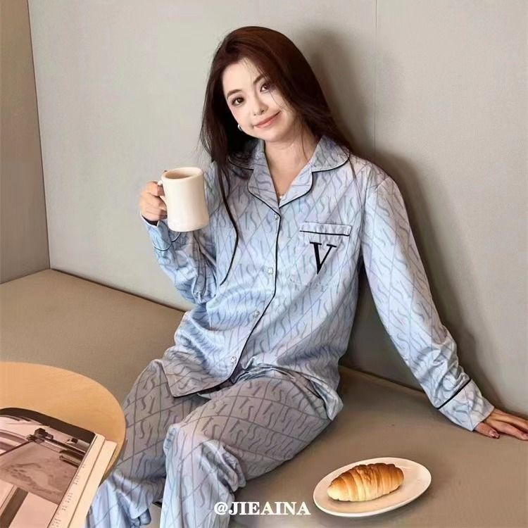 Women's spring and autumn fashion high-end home wear set _voghion.com
