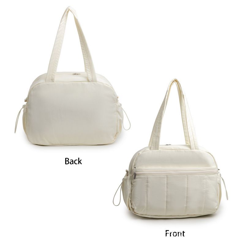 Bolsa de viaje con compartimento para equipaje de mano, impermeable, para gimnasio, para mujer_voghion.com