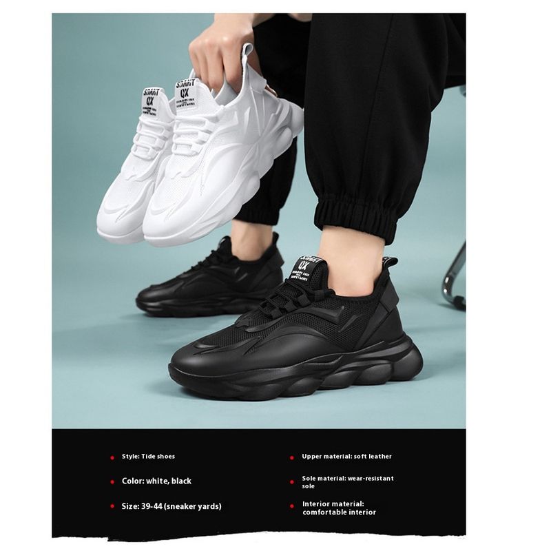 Summer Nei Atmungsaktiv Mesh Koreanesch Editioun Trendy Villsäiteg Erhiefte Sports Casual Pappeschong Männer_voghion.com