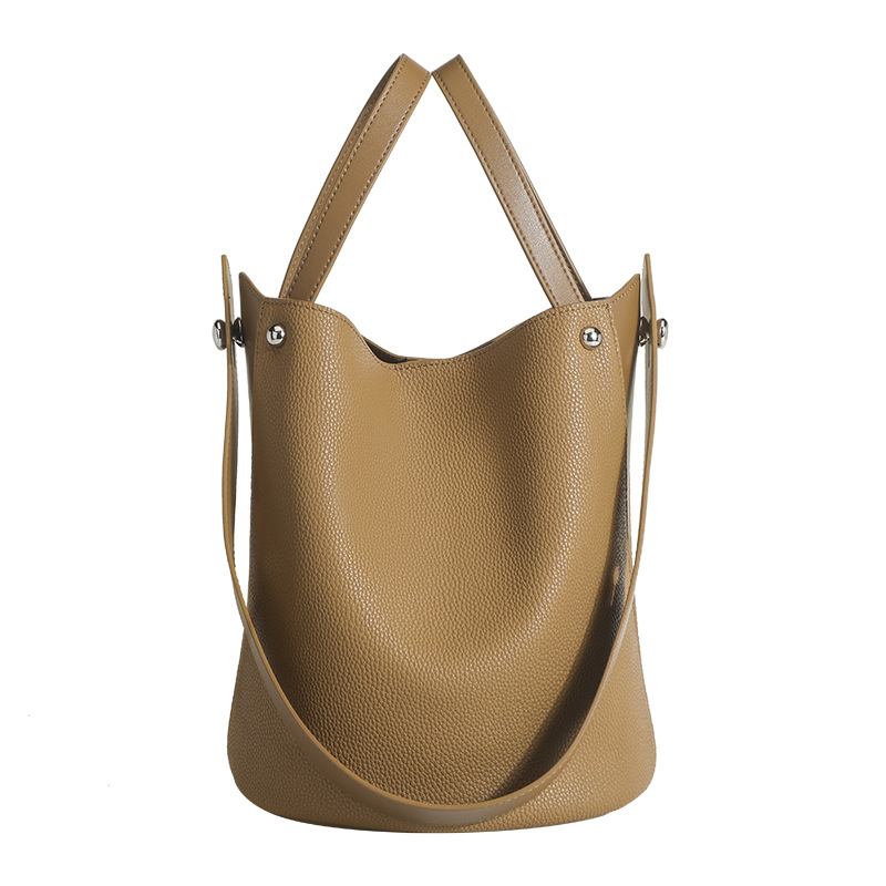 Borsa a secchiello per andare al lavoro da donna, cesto per verdure di grande e grande capacità, borsa per bambini, nuova borsa grande portatile di fascia alta 2024_voghion.com