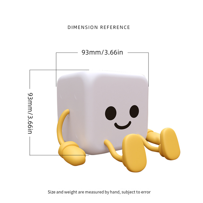 Cross-border Penguin Dice Spider Middle Finger Duck Atmosphere Light Induction Night Light Charging Pat Light Silicone Pat Light_voghion.com