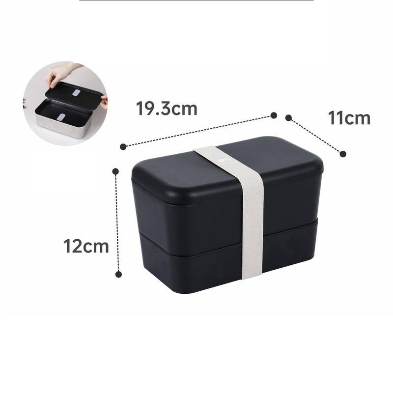Lunch box unisex in acciaio inossidabile riscaldabile nel microonde lunch box per studenti bento box per la casa lunch box per picnic_voghion.com